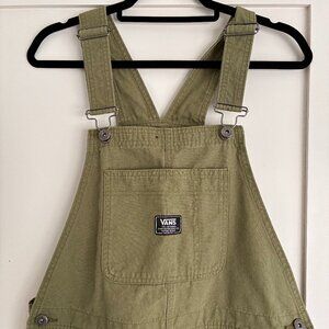 Vans Olive green overalls (size L)